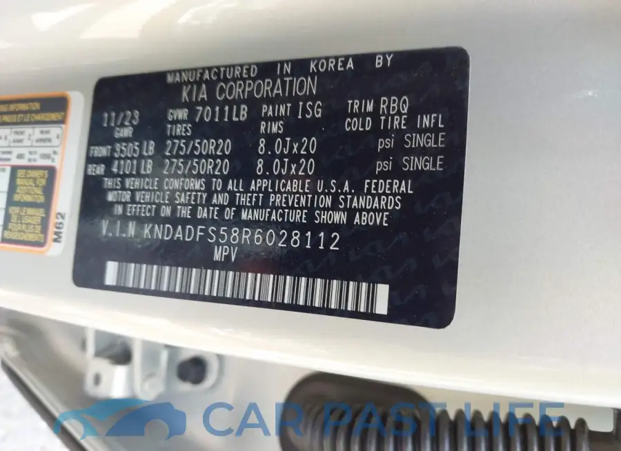 KNDADFS58R6028112# 9