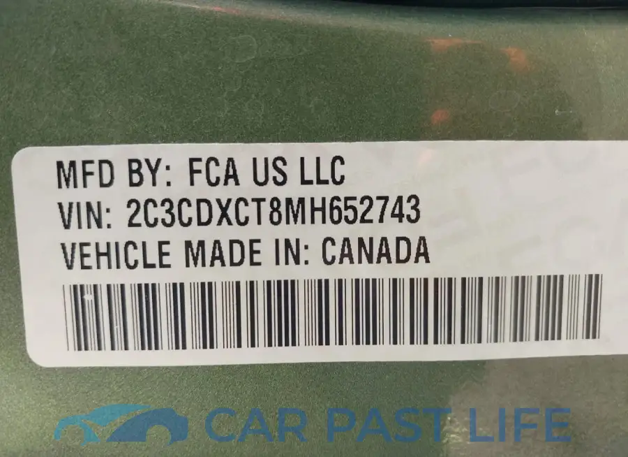 2C3CDXCT8MH652743# 9