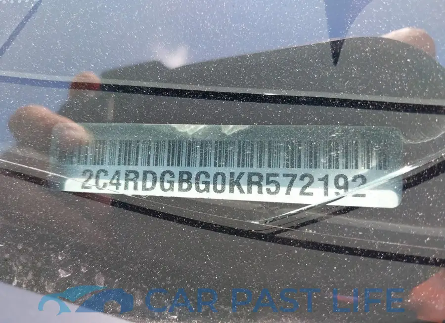 2C4RDGBG0KR572192# 9