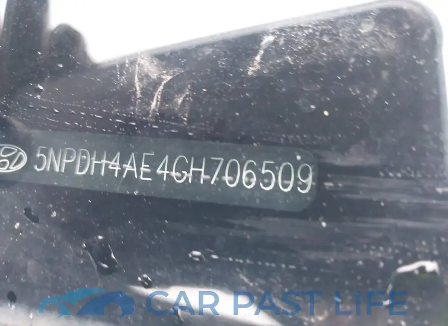 5NPDH4AE4GH706509# 20