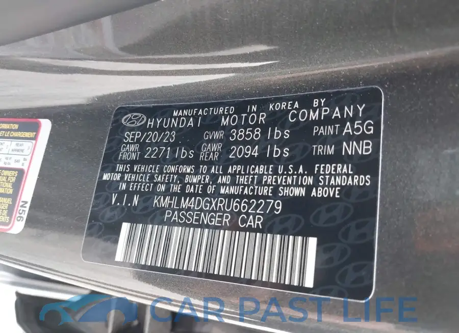 KMHLM4DGXRU662279# 9