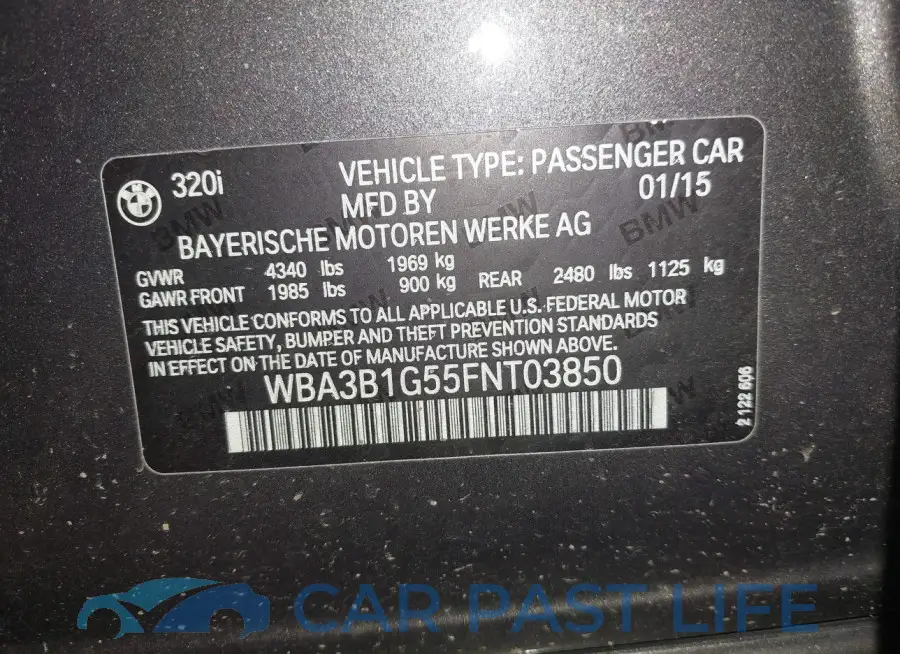 WBA3B1G55FNT03850# 9