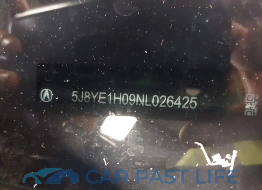 5J8YE1H09NL026425# 16