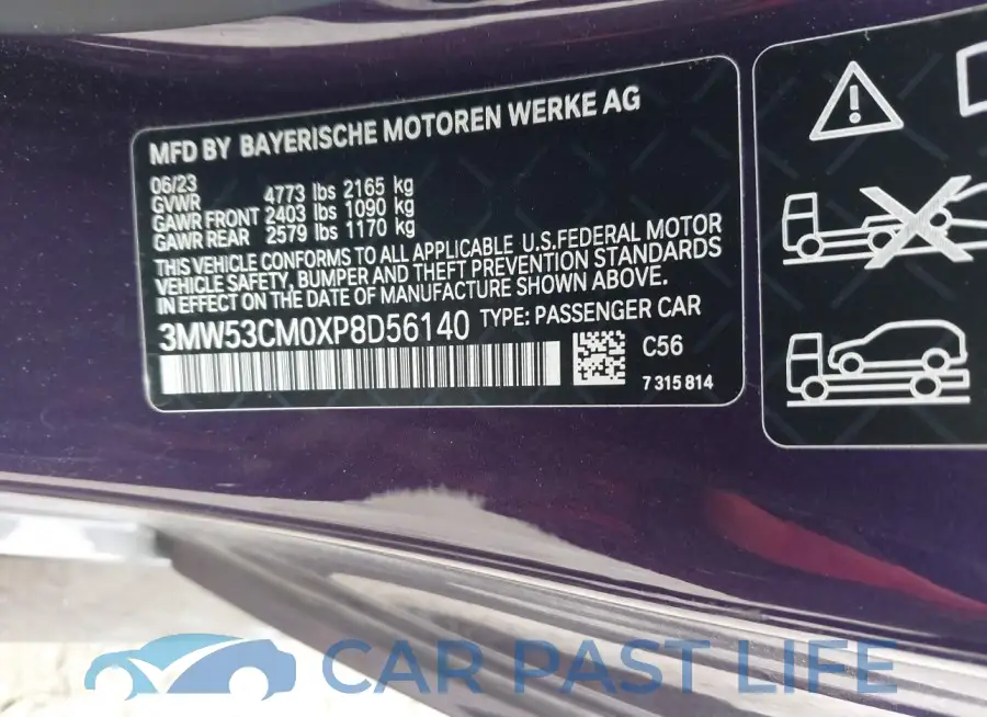 3MW53CM0XP8D56140# 9