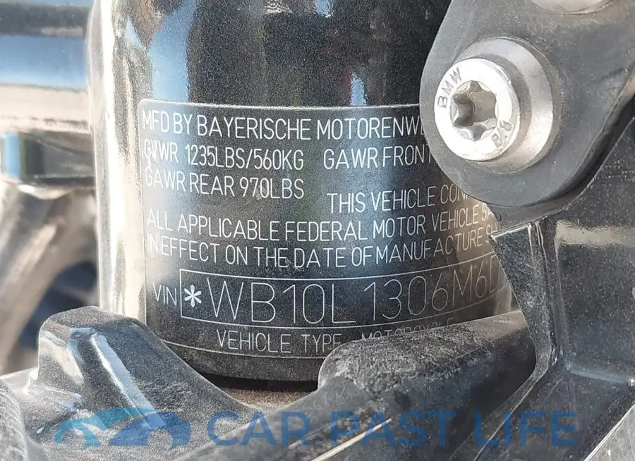 WB10L1306M6D92557# 10
