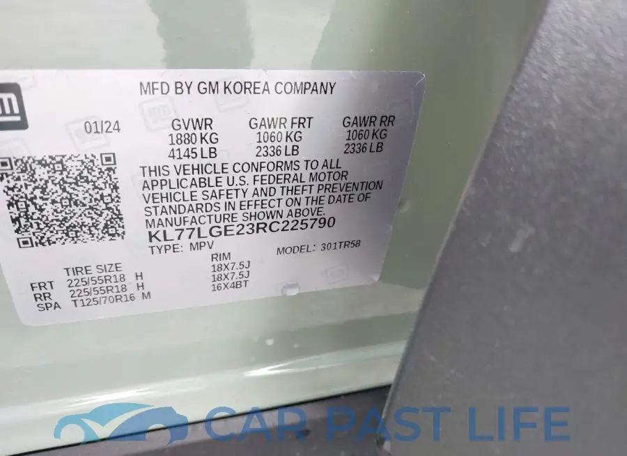 KL77LGE23RC225790# 9