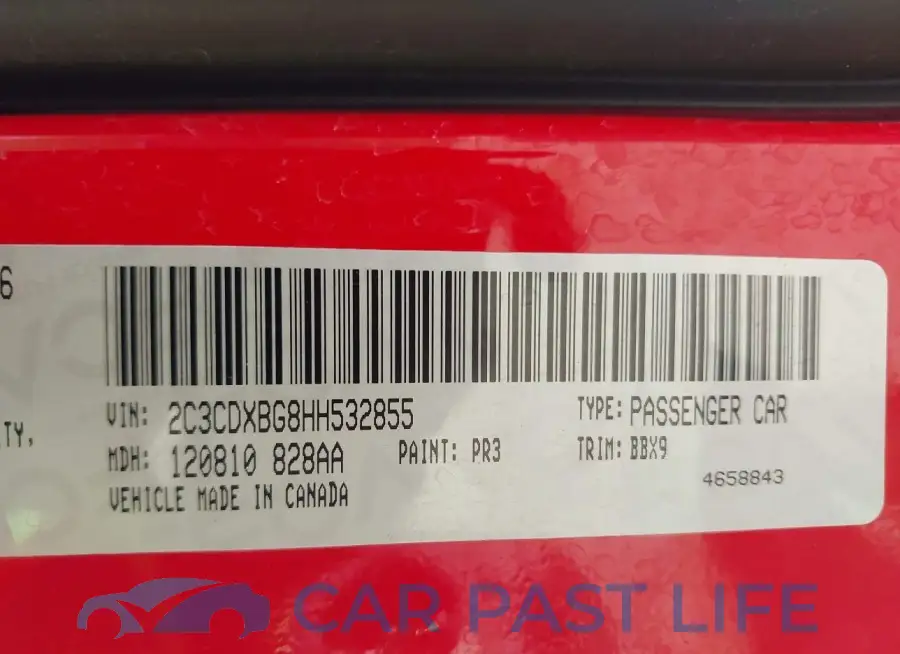 2C3CDXBG8HH532855# 9
