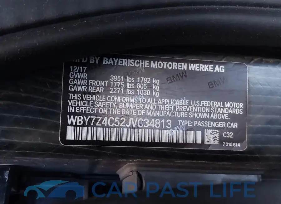 WBY7Z4C52JVC34813# 9
