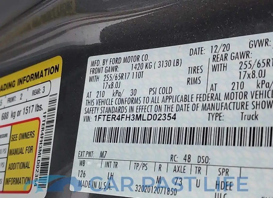 1FTER4FH3MLD02354# 9
