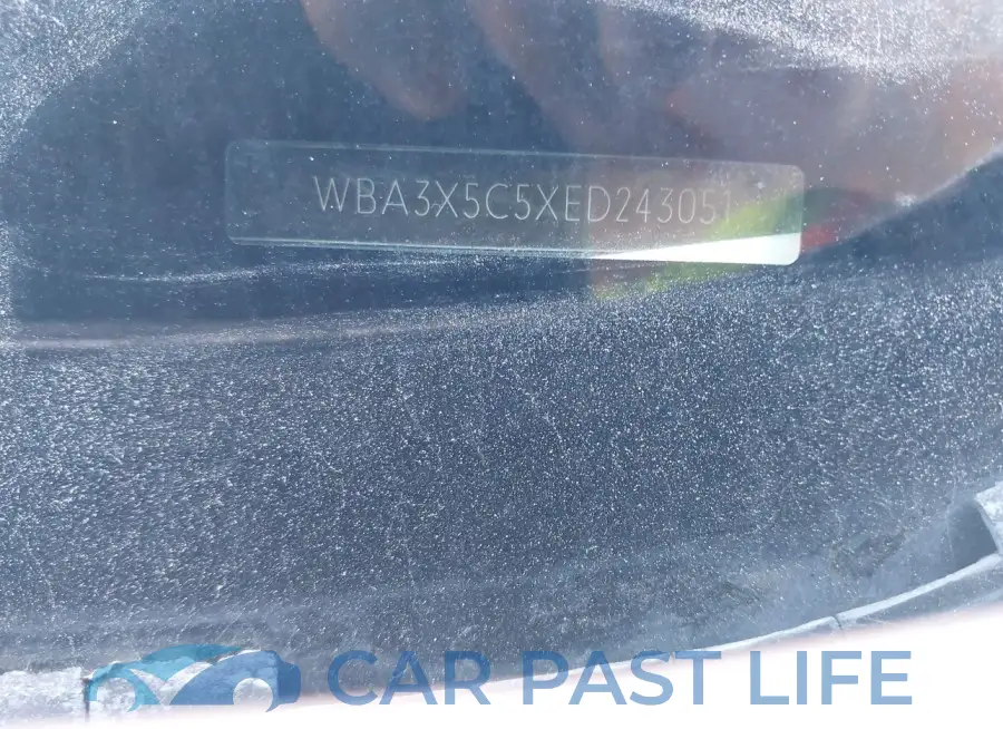 WBA3X5C5XED243051# 9