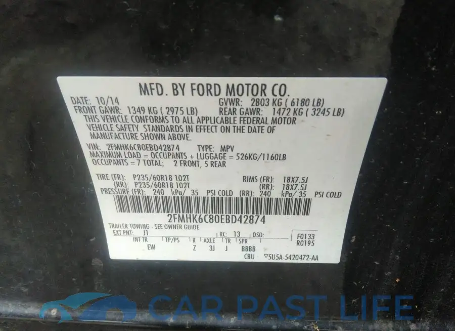 2FMHK6C80EBD42874# 9