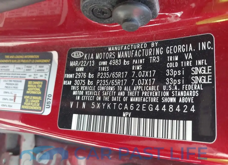 5XYKTCA62EG448424# 9