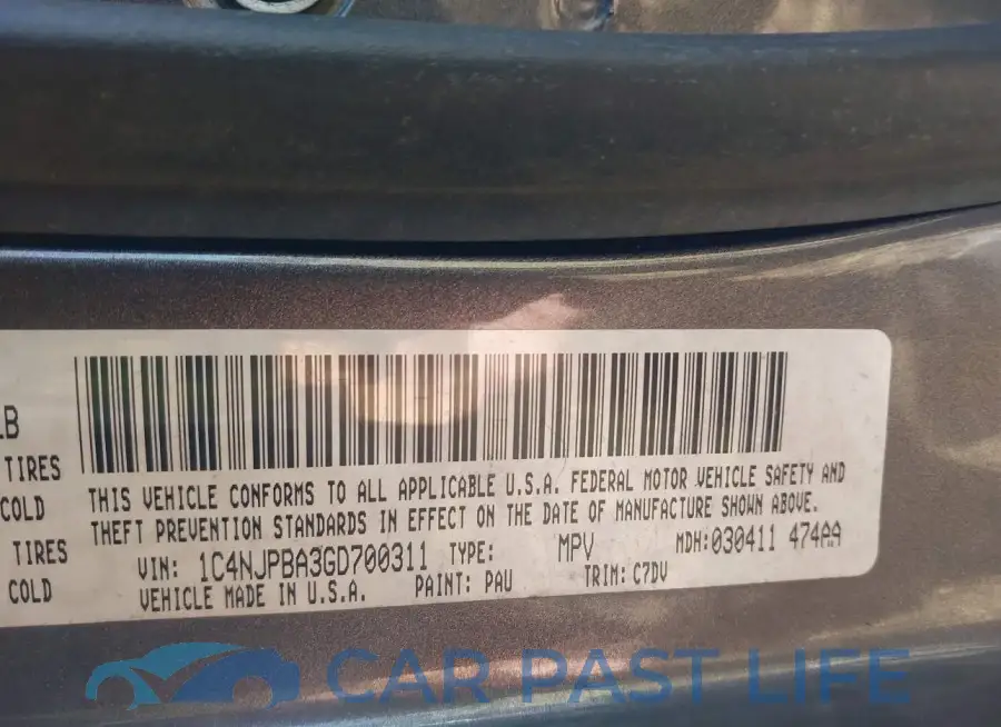 1C4NJPBA3GD700311# 9