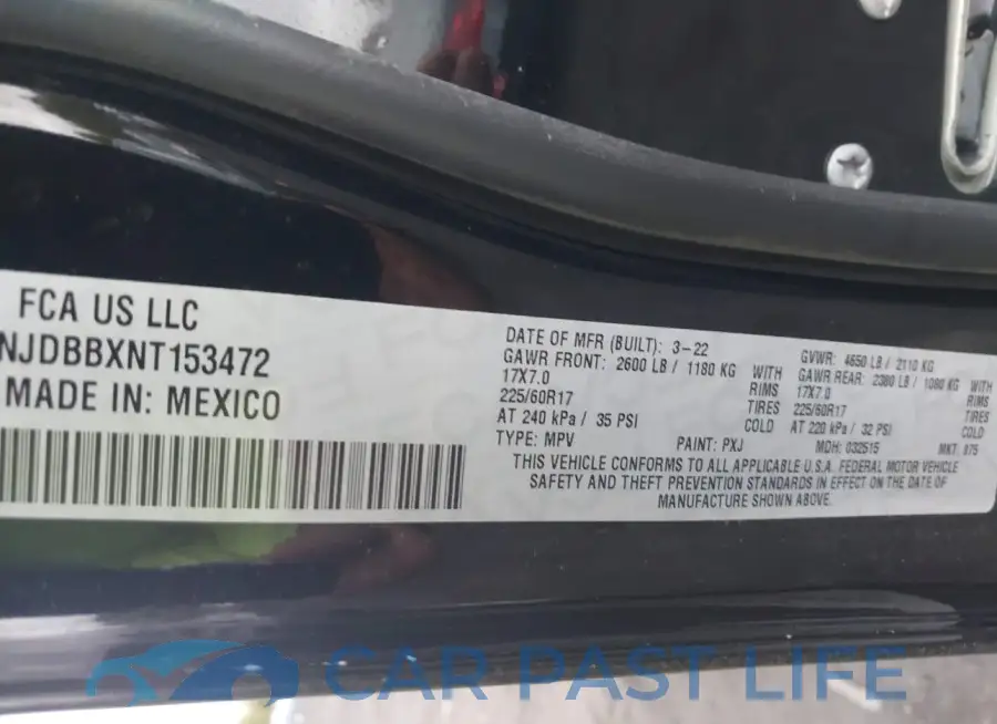 3C4NJDBBXNT153472# 9