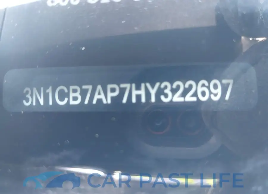 3N1CB7AP7HY322697# 9