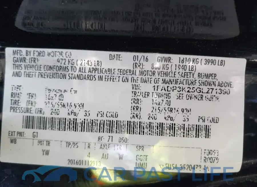 1FADP3K25GL271390# 9