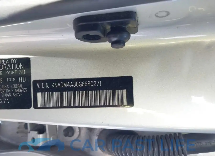 KNADM4A36G6680271# 9