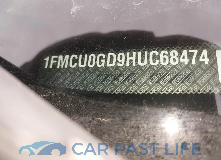 1FMCU0GD9HUC68474# 9