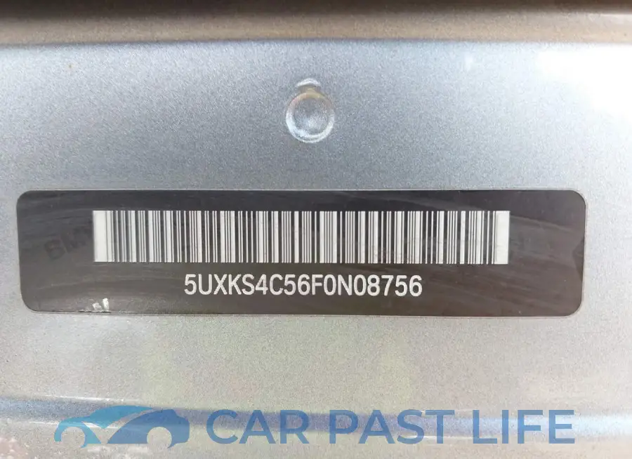 5UXKS4C56F0N08756# 9