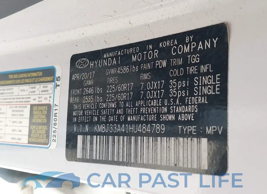 KM8J33A41HU484789# 9