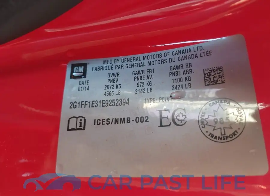 2G1FF1E31E9252394# 9
