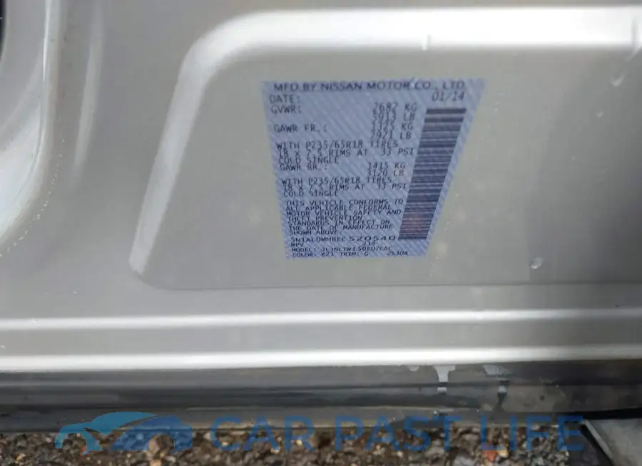 5N1AL0MM8EC520540# 9