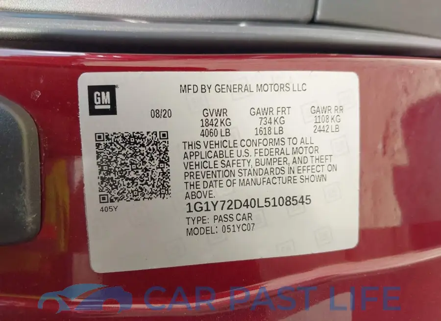 1G1Y72D40L5108545# 9