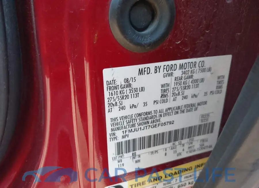 1FMJU1JT7GEF05792# 9