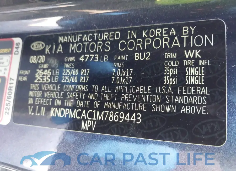 KNDPMCAC1M7869443# 9