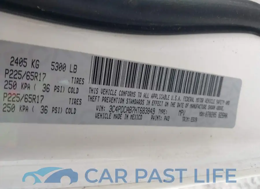 3C4PDCAB7HT683849# 9