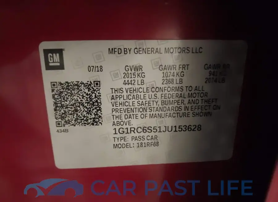 1G1RC6S51JU153628# 9