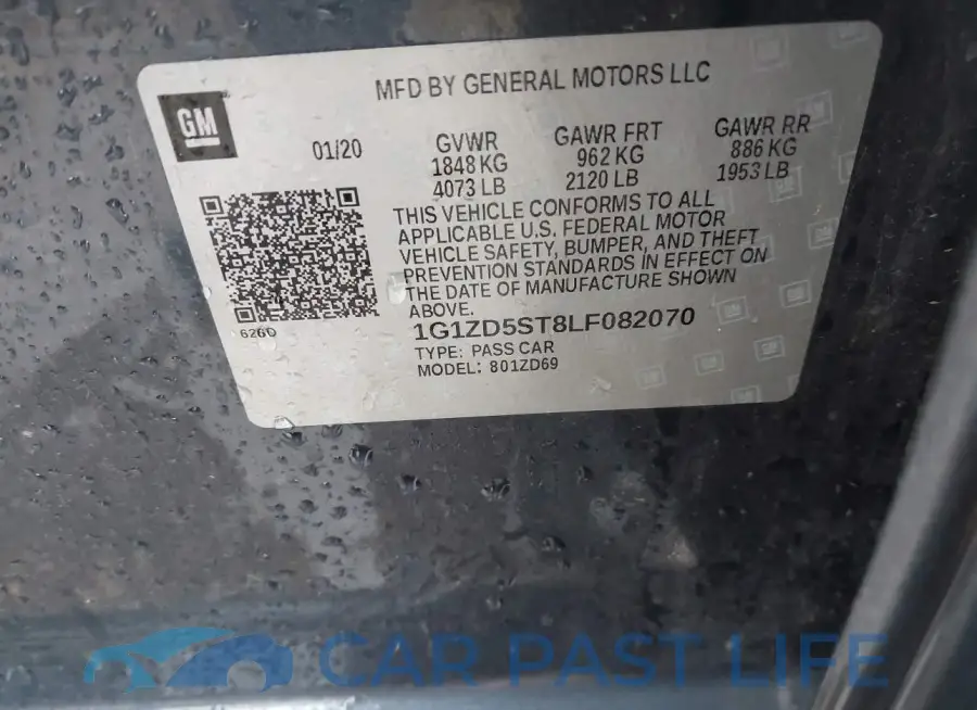 1G1ZD5ST8LF082070# 9
