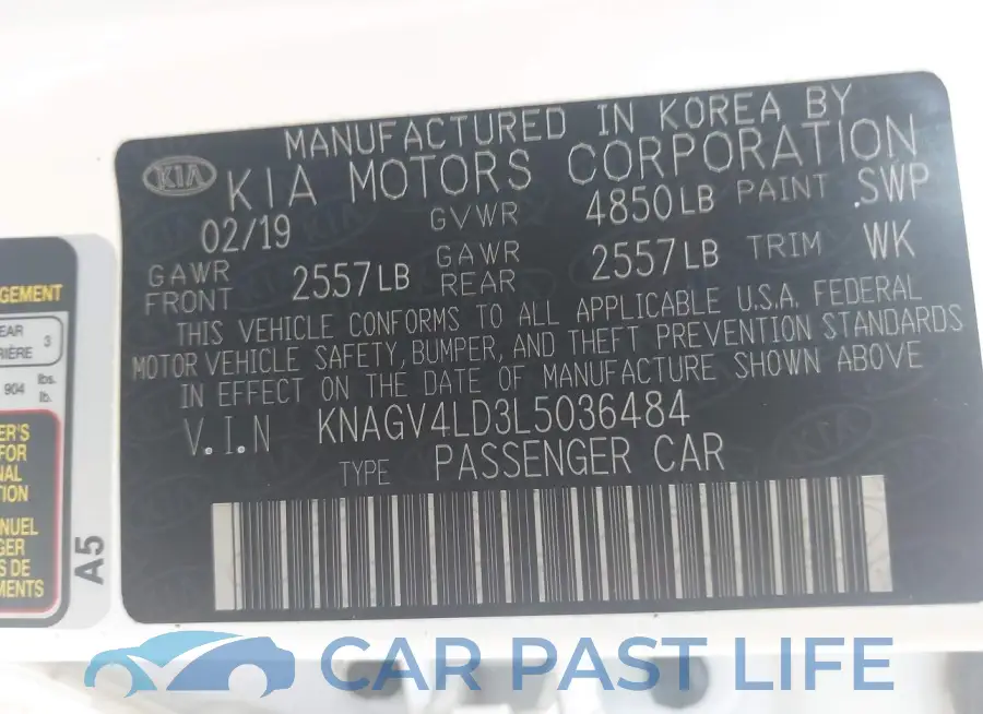 KNAGV4LD3L5036484# 9