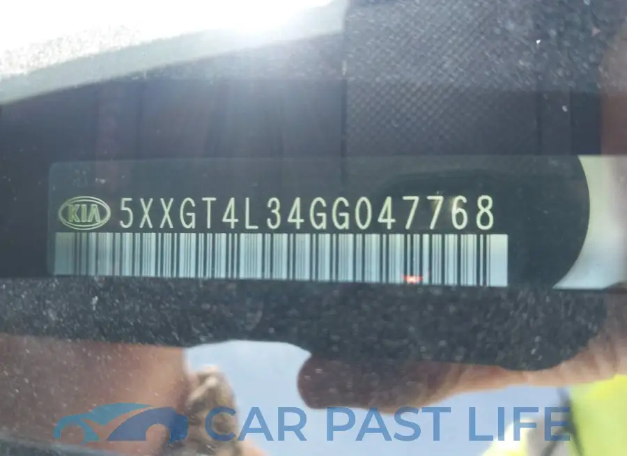 5XXGT4L34GG047768# 9