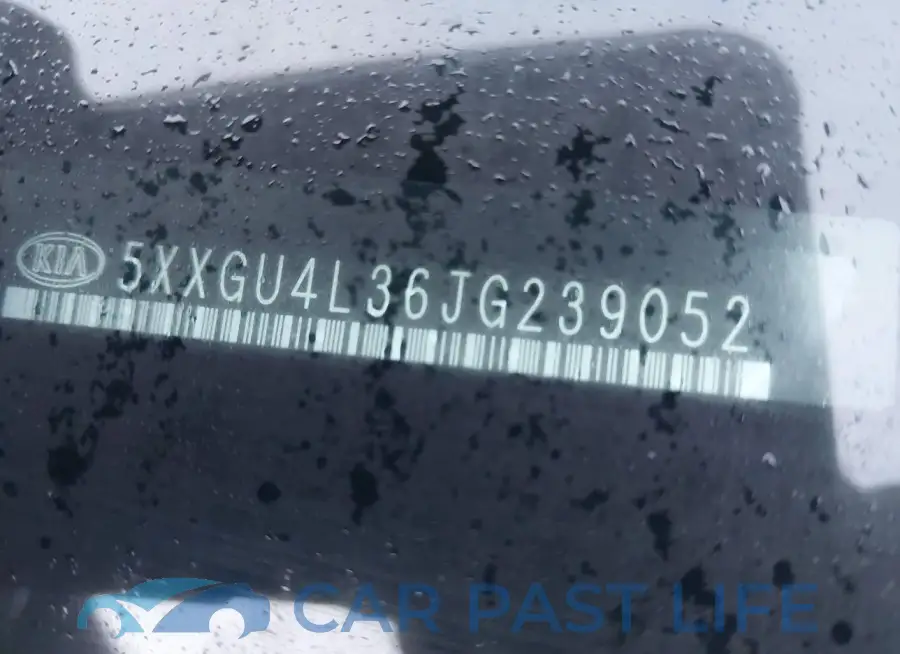 5XXGU4L36JG239052# 19