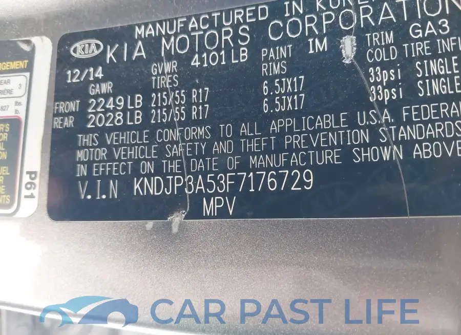 KNDJP3A53F7176729# 9
