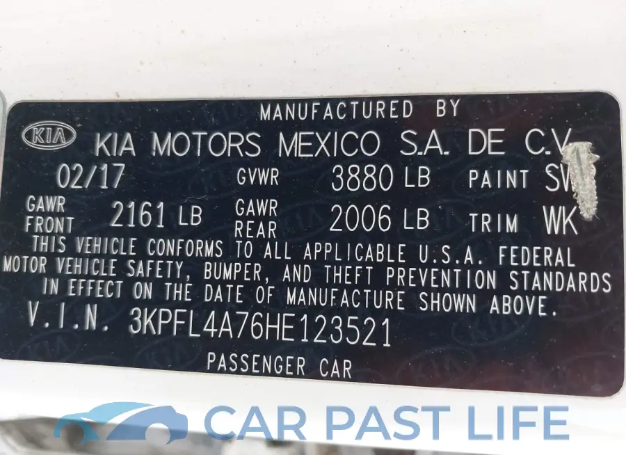 3KPFL4A76HE123521# 9
