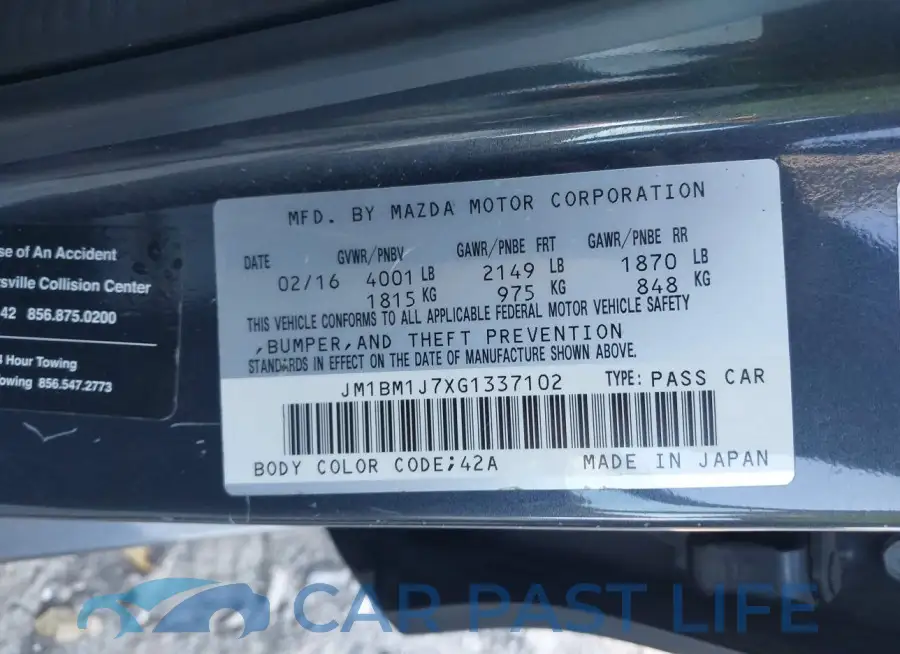 JM1BM1J7XG1337102# 9
