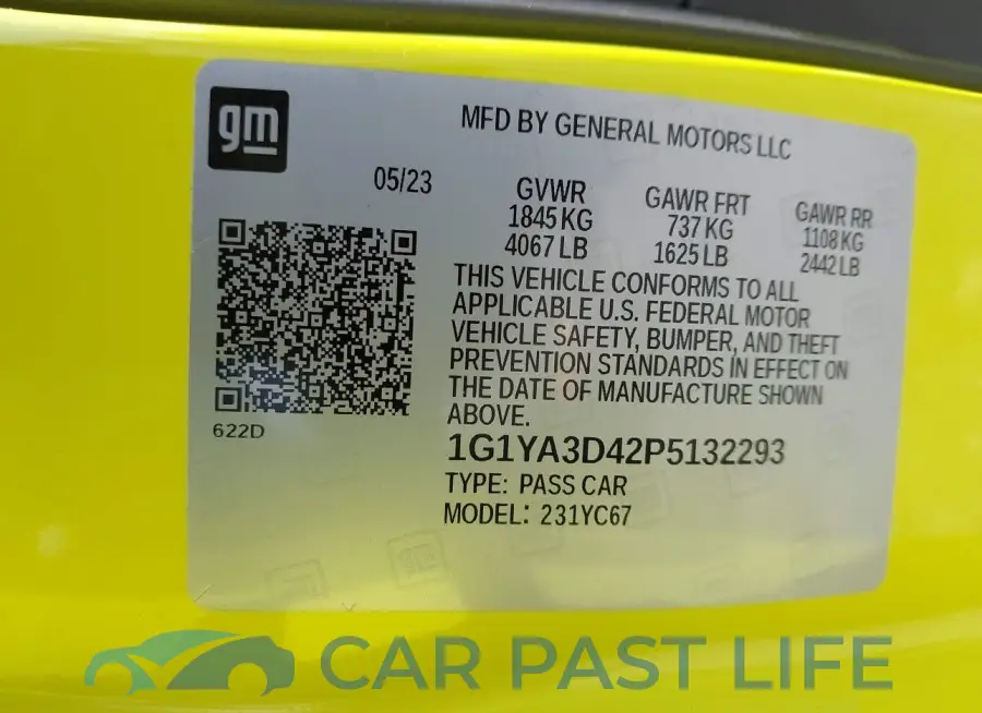 1G1YA3D42P5132293# 9