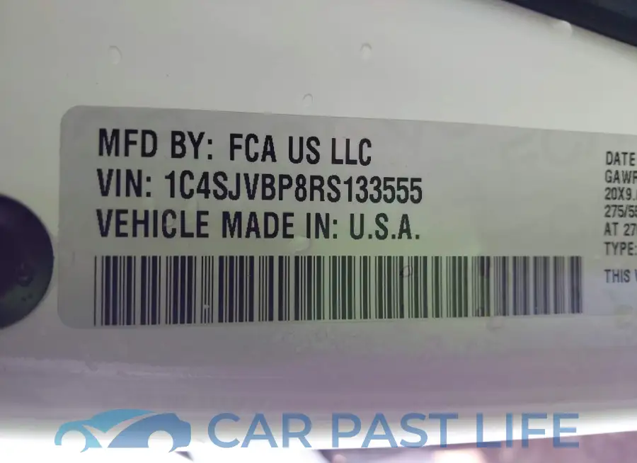 1C4SJVBP8RS133555# 9