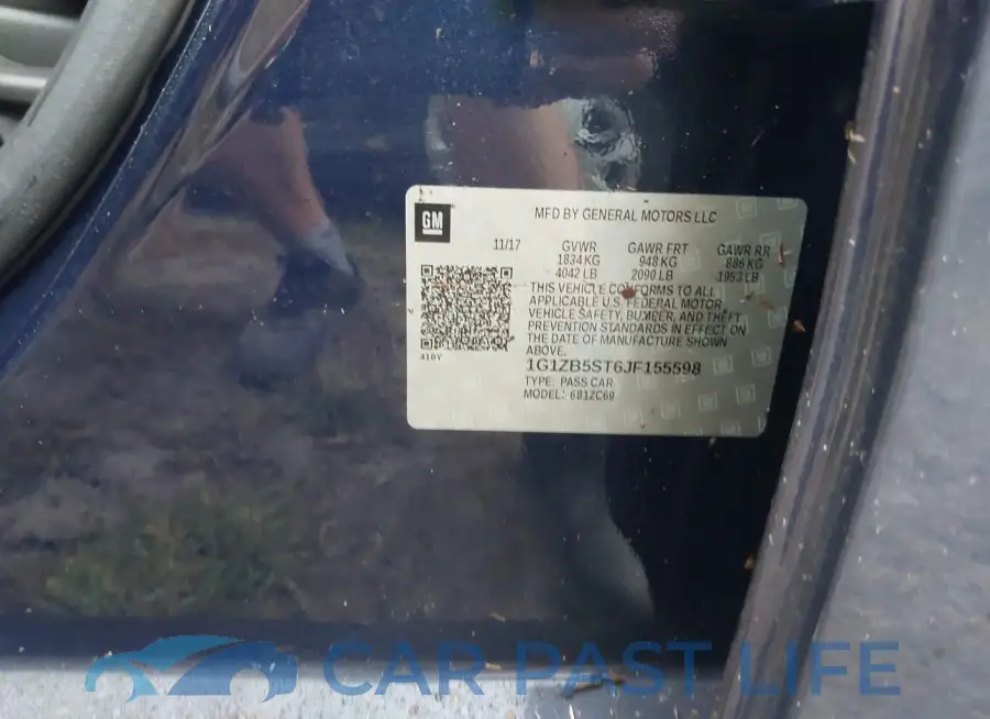 1G1ZB5ST6JF155598# 9