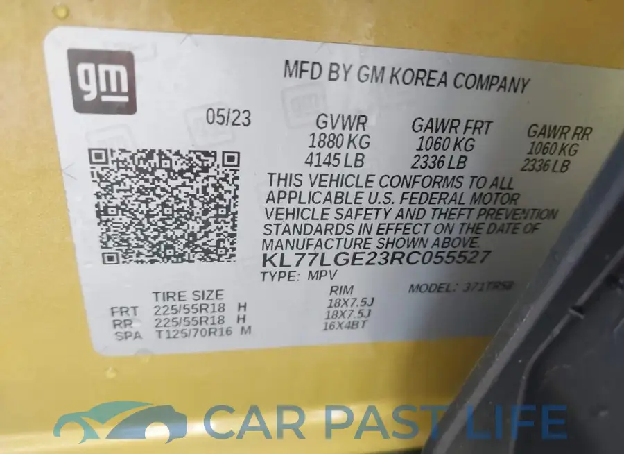 KL77LGE23RC055527# 9
