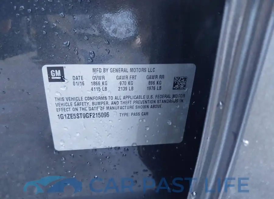 1G1ZE5ST9GF215096# 9