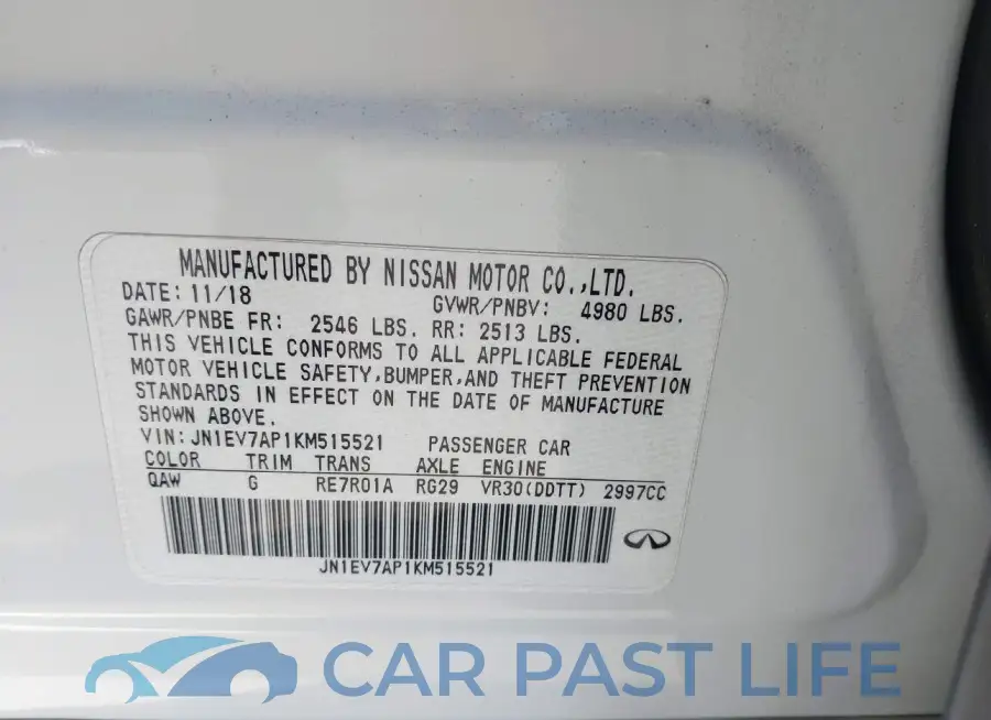 JN1EV7AP1KM515521# 9