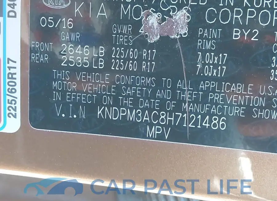 KNDPM3AC8H7121486# 9