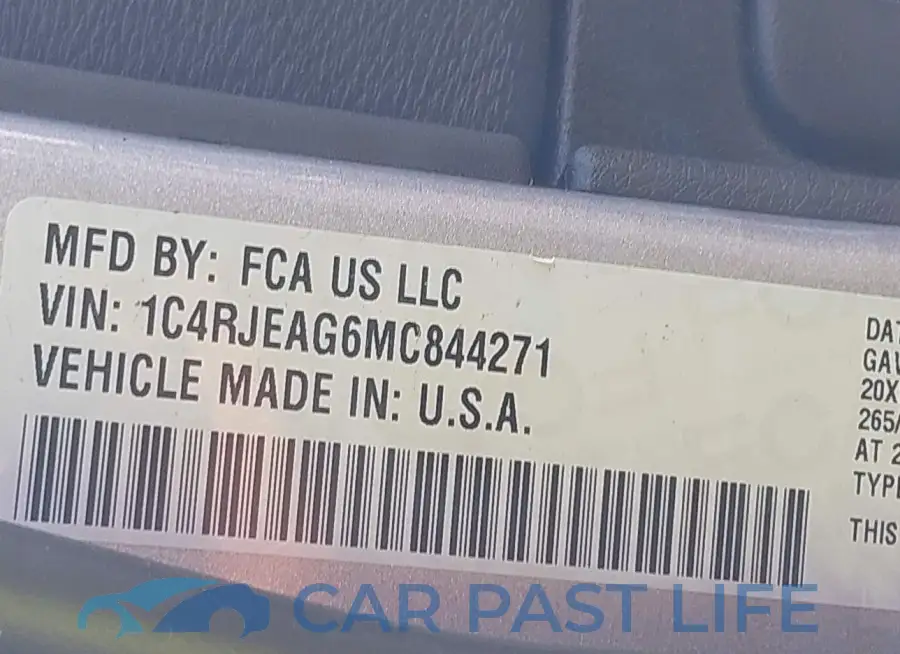 1C4RJEAG6MC844271# 9