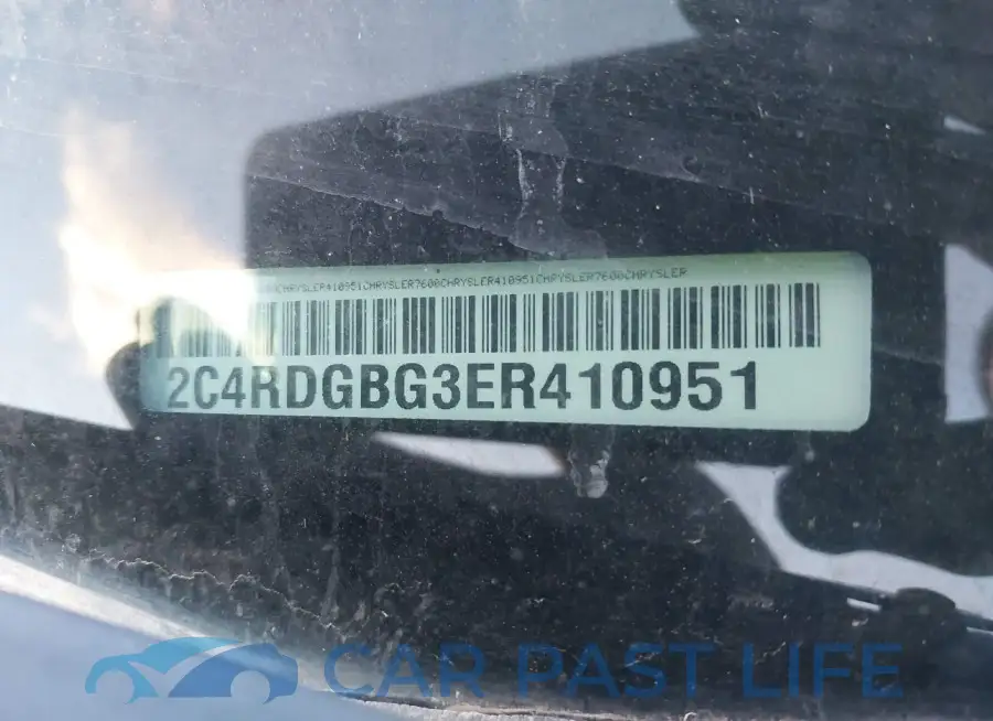 2C4RDGBG3ER410951# 9