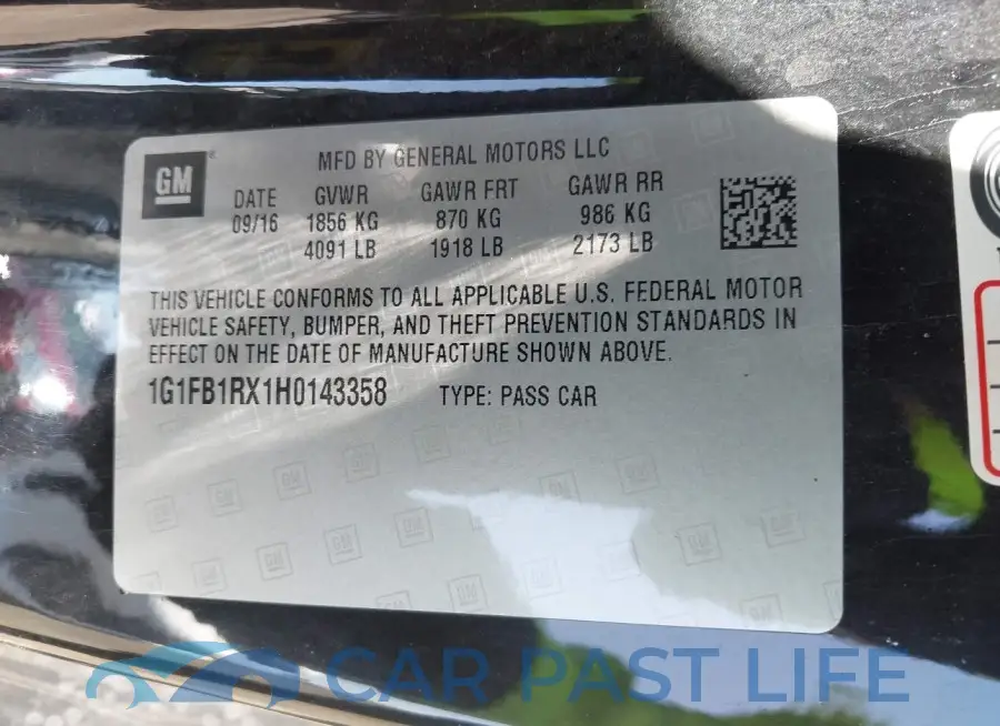 1G1FB1RX1H0143358# 9
