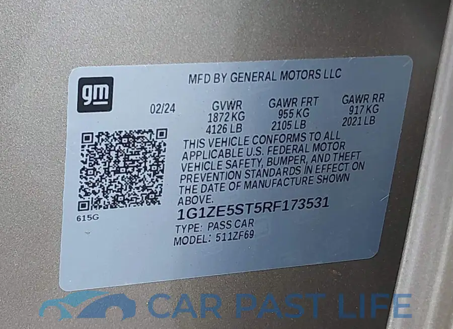 1G1ZE5ST5RF173531# 9