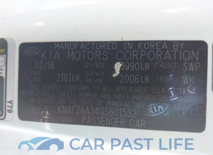 KNAFZ6A34G5601532# 9